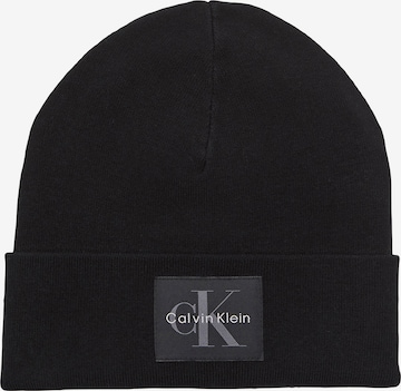 Calvin KleinKapa - crna boja: prednji dio