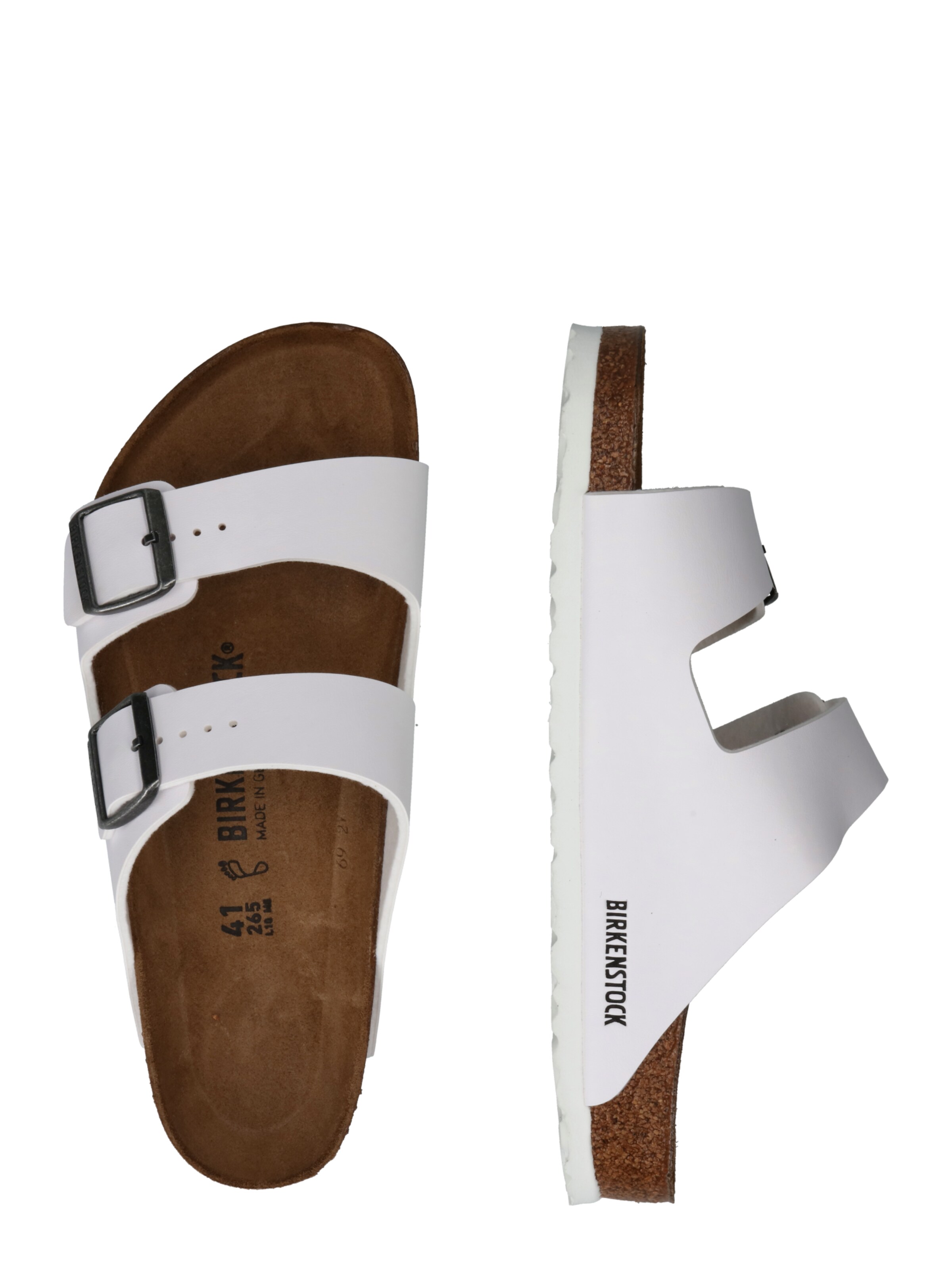 BIRKENSTOCK Papucs 'Arizona' - fehér