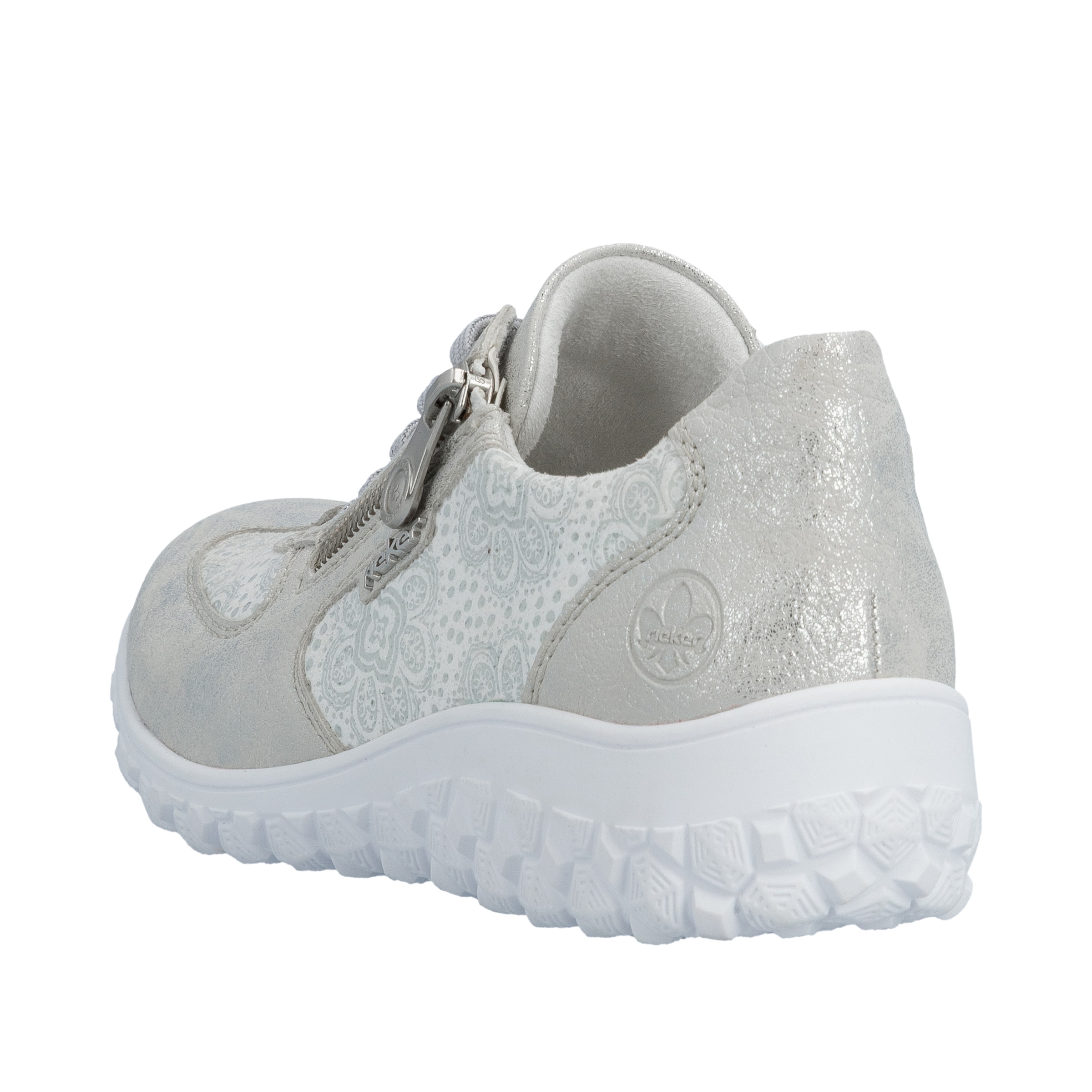 Baskets basses Rieker en gris