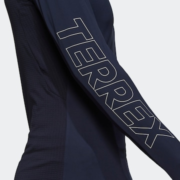 ADIDAS TERREX Performance Shirt 'Xperior' in Blue