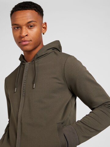 ARMANI EXCHANGE Zip-Up Hoodie in Green