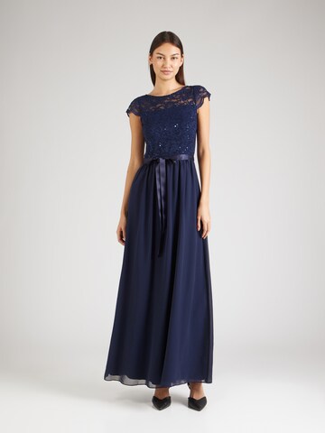 SWING Evening dress in Blue: front