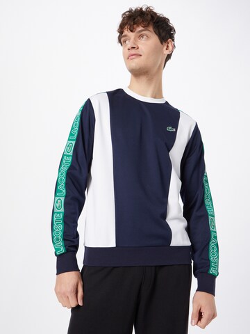 Lacoste Sport - Camiseta deportiva en azul: frente