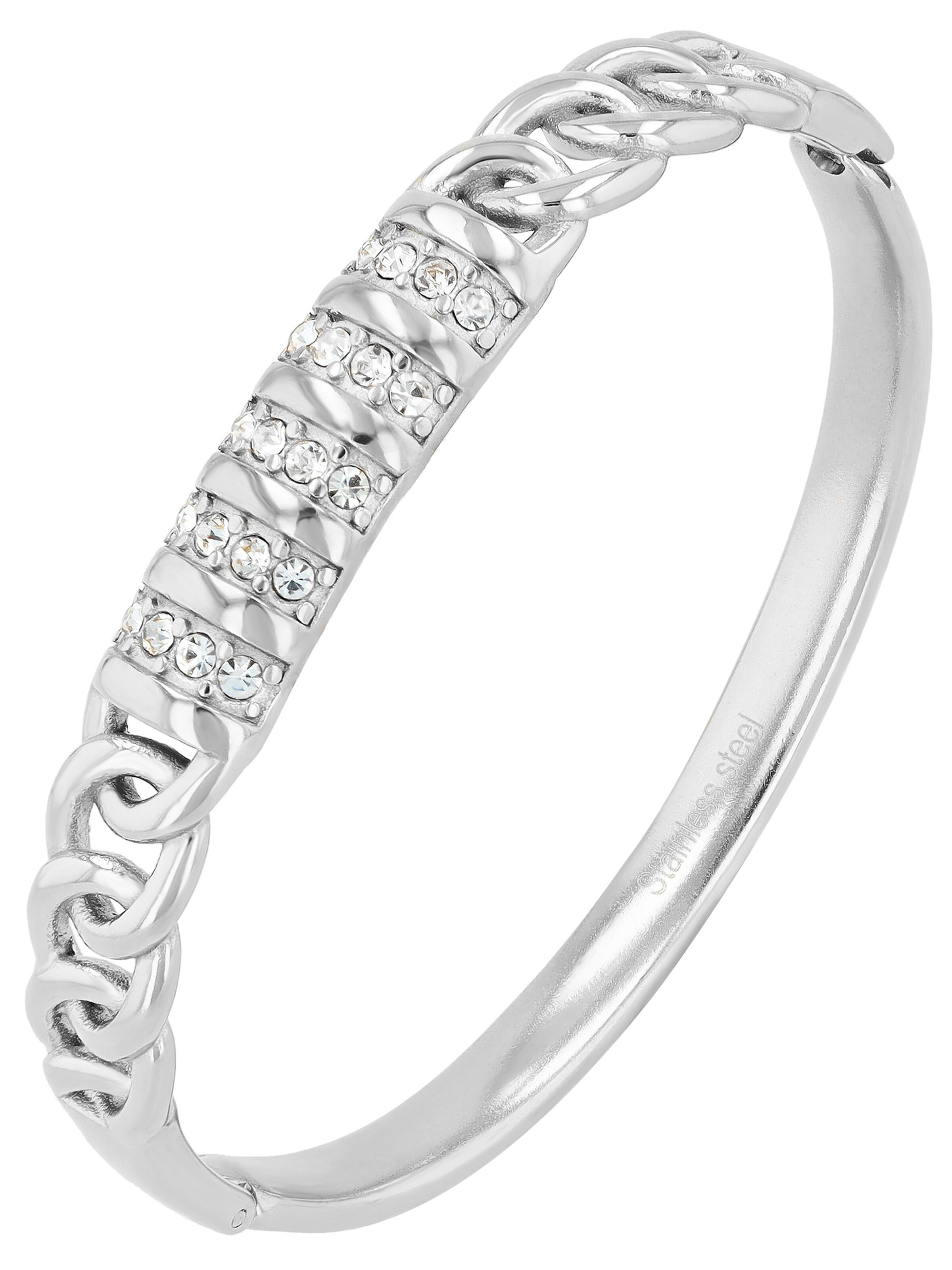 Akzent Bracelet in Silver: front