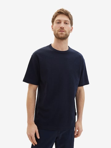 TOM TAILOR T-Shirt in Blau