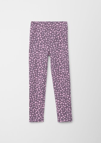 s.Oliver Skinny Leggings - lila: elől