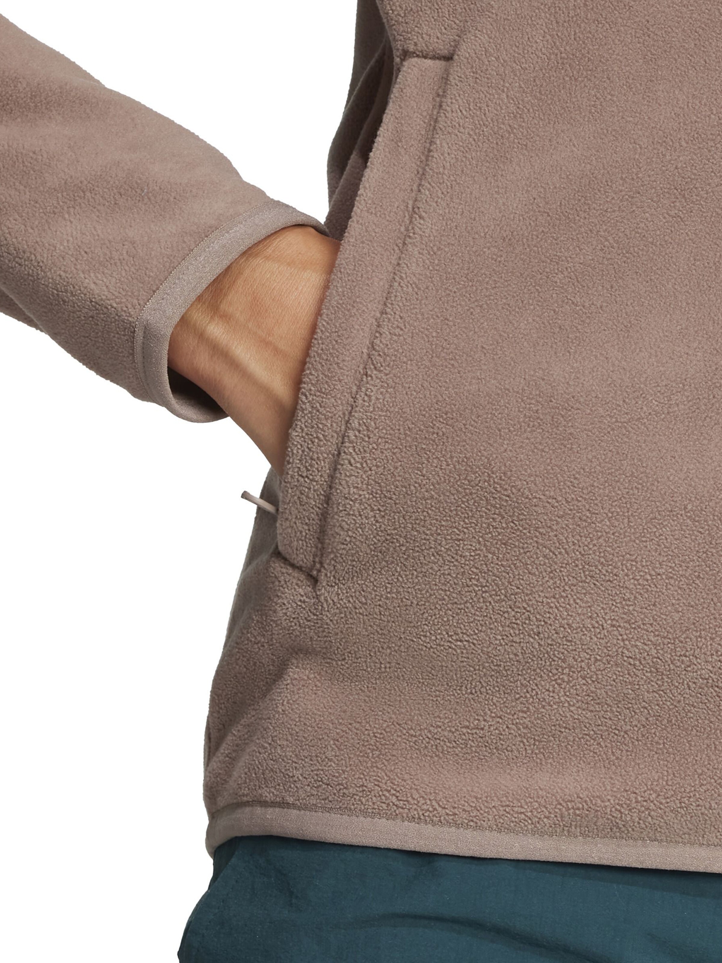 ADIDAS TERREX - Chaqueta polar funcional 'Multi Essentials' en marrón