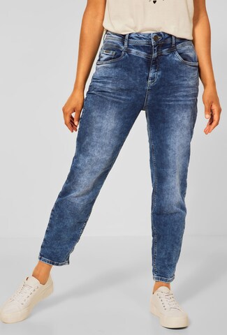 STREET ONE Loosefit Jeans in Blau