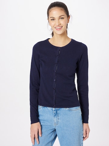 King Louie Knit Cardigan in Blue: front