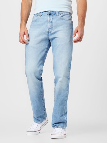 LEVI'S ® Regular Jeans '501 Levi's Original' i blå: framsida