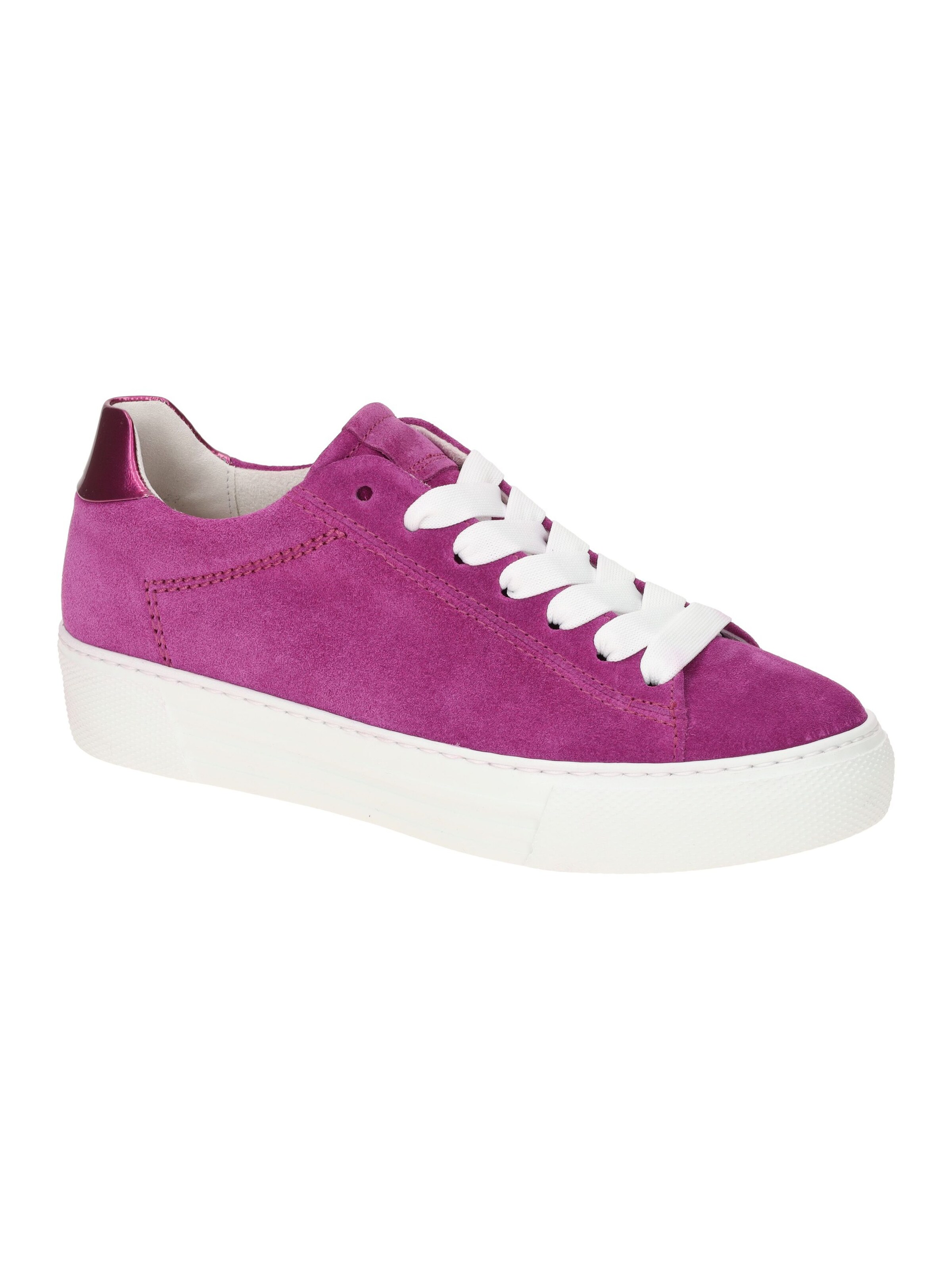 GABOR Lace-Up Shoes in Purple: front