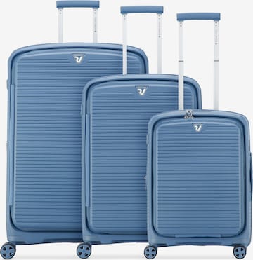 Roncato Kofferset 'Arcade DLX' in Blau: Vorderseite
