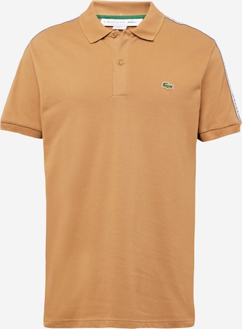LACOSTE Shirt in Brown: front