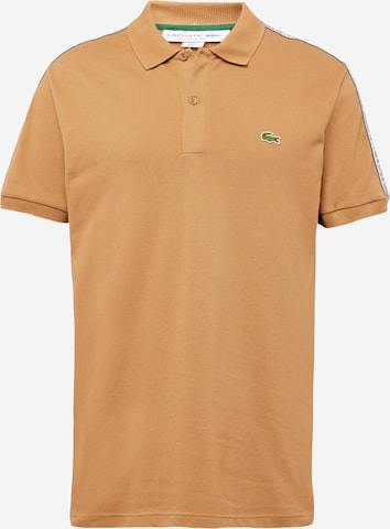 LACOSTE Shirt in Bruin: voorkant