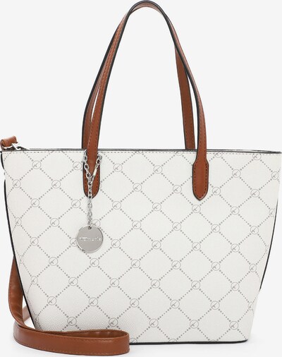 TAMARIS Cabas 'Anastasia' en beige / caramel / gris fumé, Vue avec produit