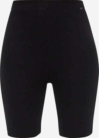 QS Skinny Leggings in Zwart: voorkant