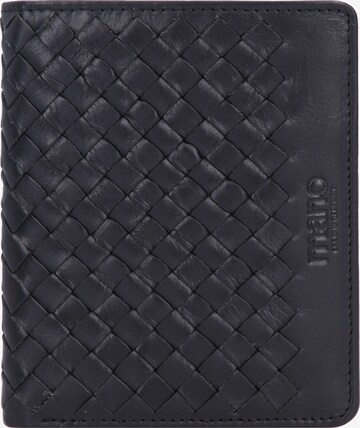 mano Wallet in Black: front