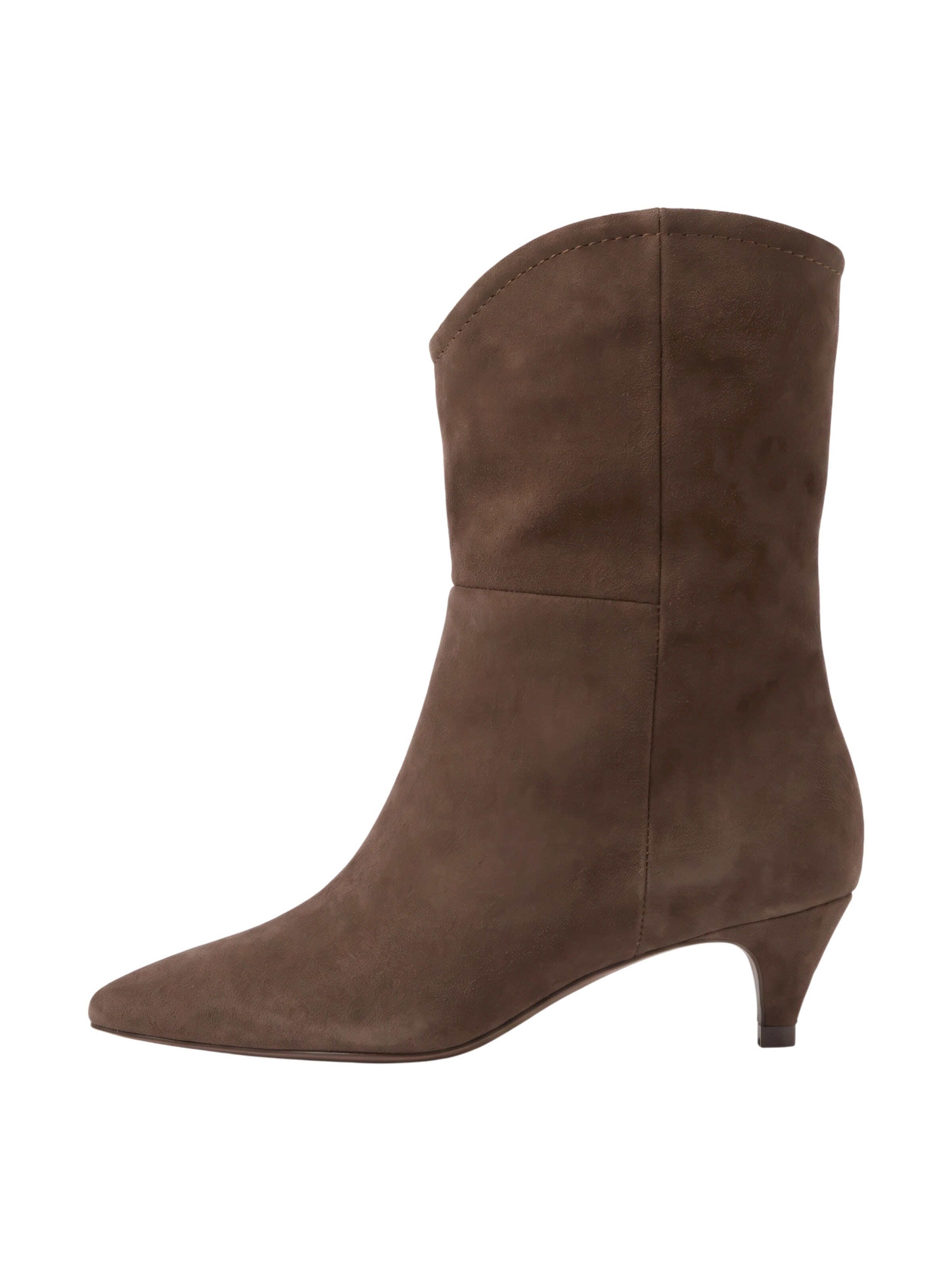 ABOUT YOU Stiefelette 'Jasmin' in Braun: Vorderseite