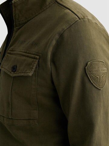 PME Legend Övergångsjacka 'Hybrid jacket with zipper closure' i grön