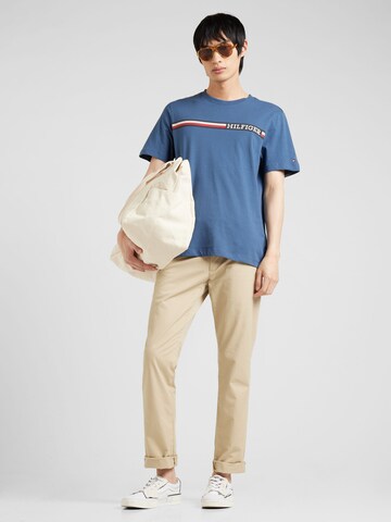 TOMMY HILFIGER T-Shirt in Blau