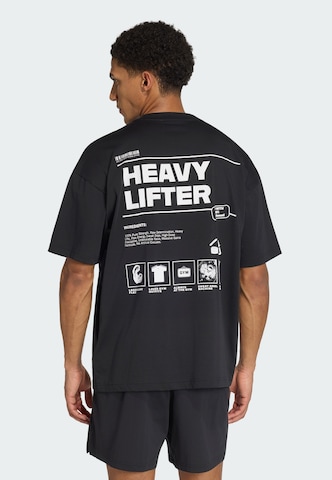 ADIDAS PERFORMANCE - Camiseta funcional 'Fun' en negro: frente
