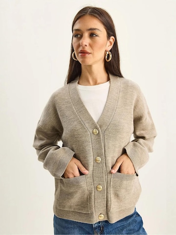 Bianco Lucci - Casaco de malha em bege