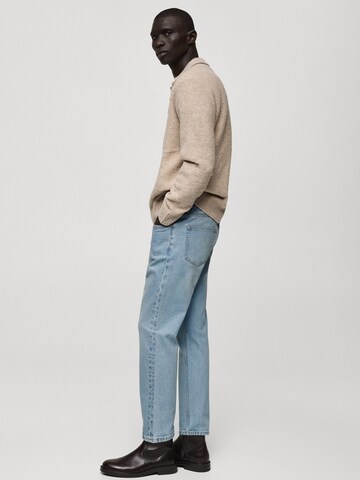 MANGO MAN Regular Jeans 'BEN' in Blauw