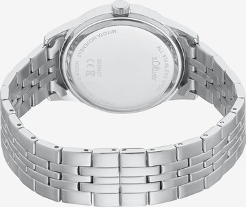 s.Oliver Analog Watch in Silver