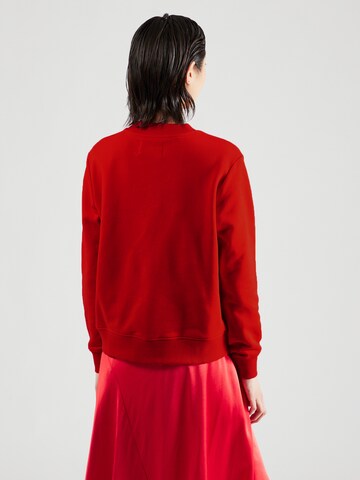 Calvin Klein Jeans Sweatshirt in Rot