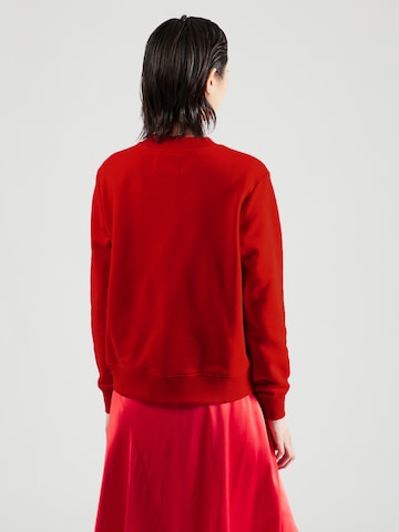 Calvin Klein Jeans Sweatshirt in Rot