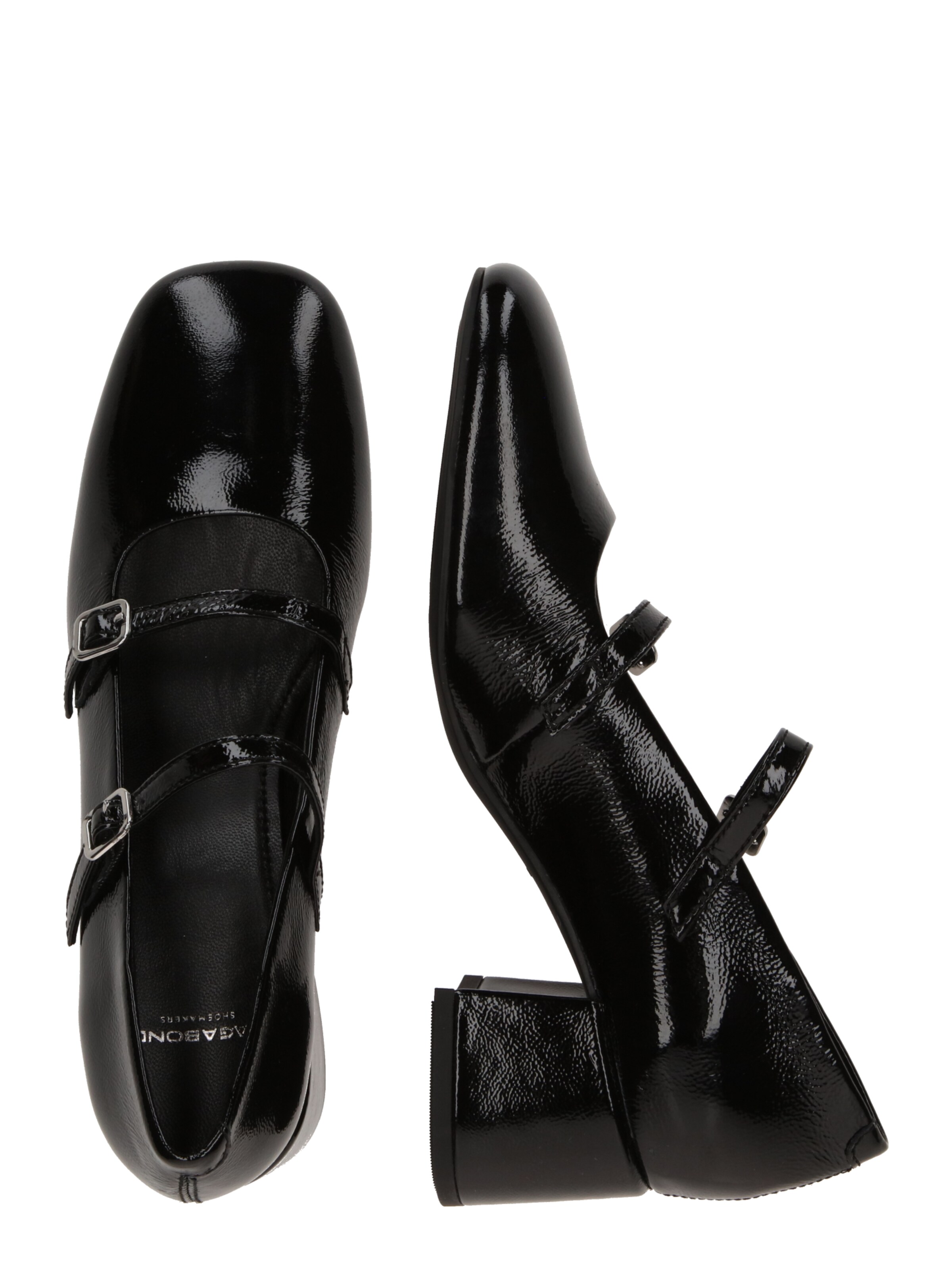 VAGABOND SHOEMAKERS Magasított cipő 'ADISON' - fekete