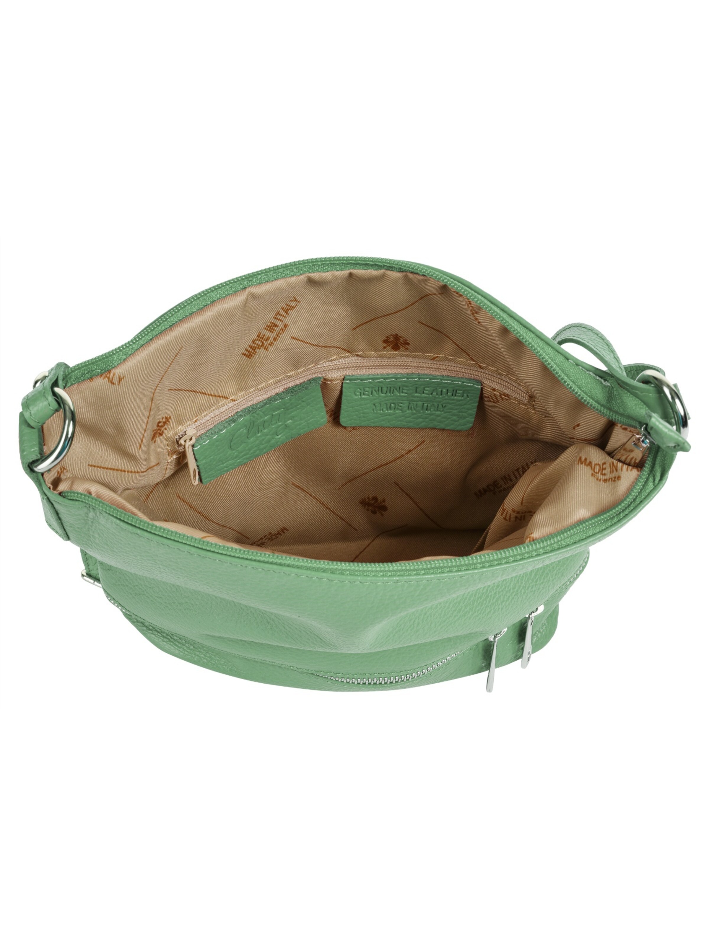 Sac à bandoulière Cluty en vert