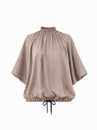 IUnique Bluse 'Kimono Blouse' i grå, Produktvisning