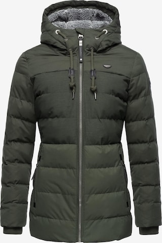 Ragwear Talvejope 'Quantic', värv roheline: eest vaates