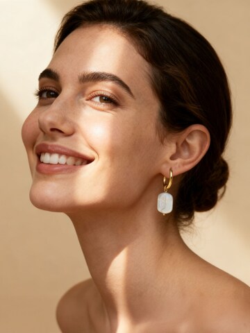 Nemomatheo Ohrringe 'Marea' in Weiß