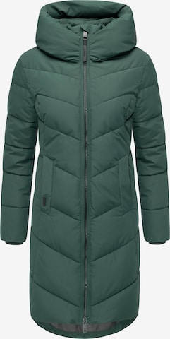Manteau d’hiver 'Natalin' Ragwear en vert : devant