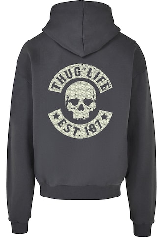 Thug Life Sweatshirt in Grey