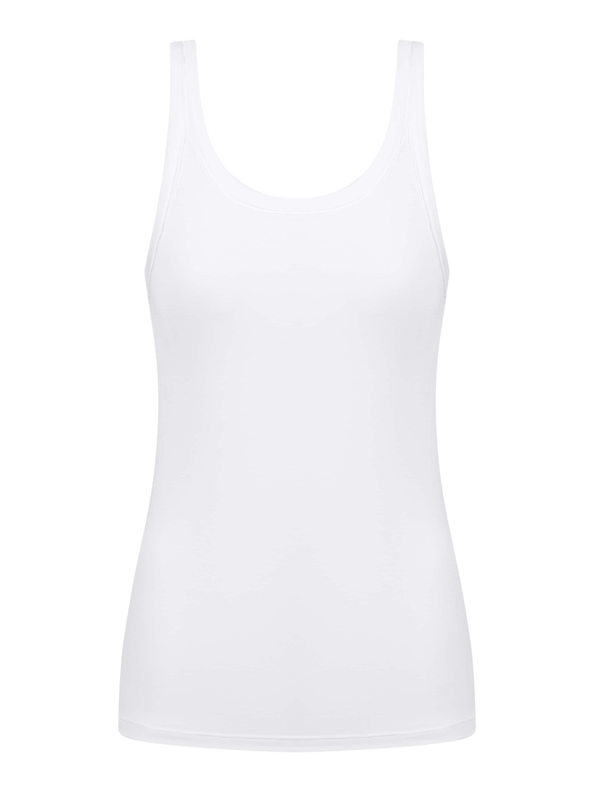 Mey Top 'Modal Pure' in Weiß: Vorderseite