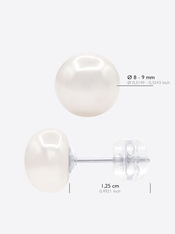 Ateliers Saint Germain - Pendientes 'PASSY' en blanco