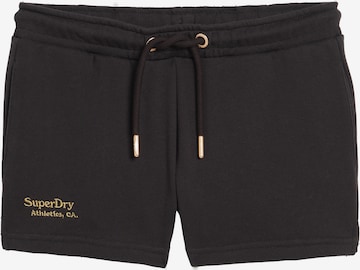Superdry Shorts 'Essential' in Schwarz: Vorderseite