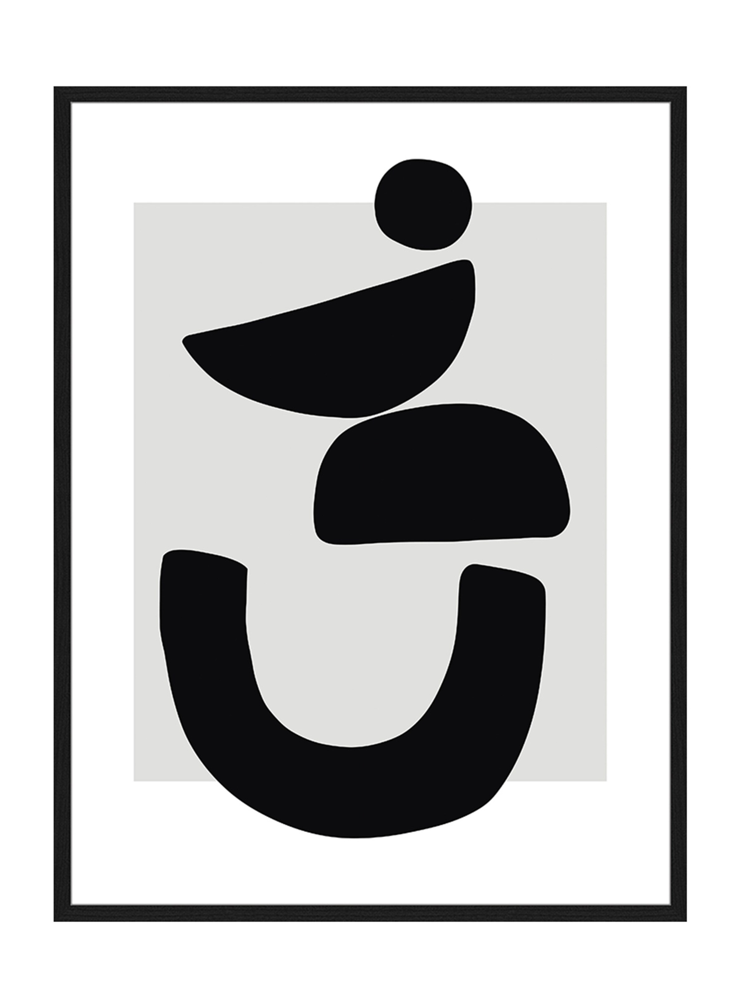 Liv Corday Bild in Schwarz: Vorderseite