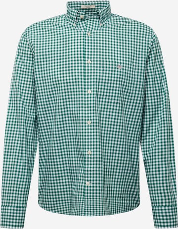 Chemise GANT en vert : devant