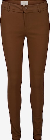 minus Broek 'Carma' in Bruin: voorkant