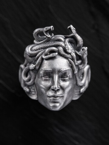 Bague 'GORGON MEDUSA' REYTEL en argent