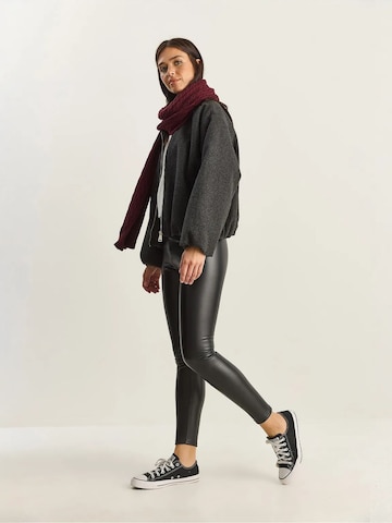 Bianco Lucci Skinny Hlače | črna barva