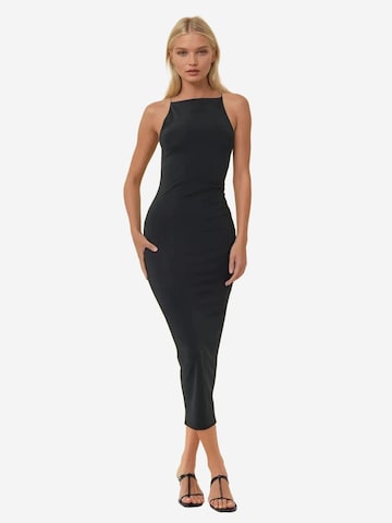 Hiccup Kleid in Schwarz: Vorderseite