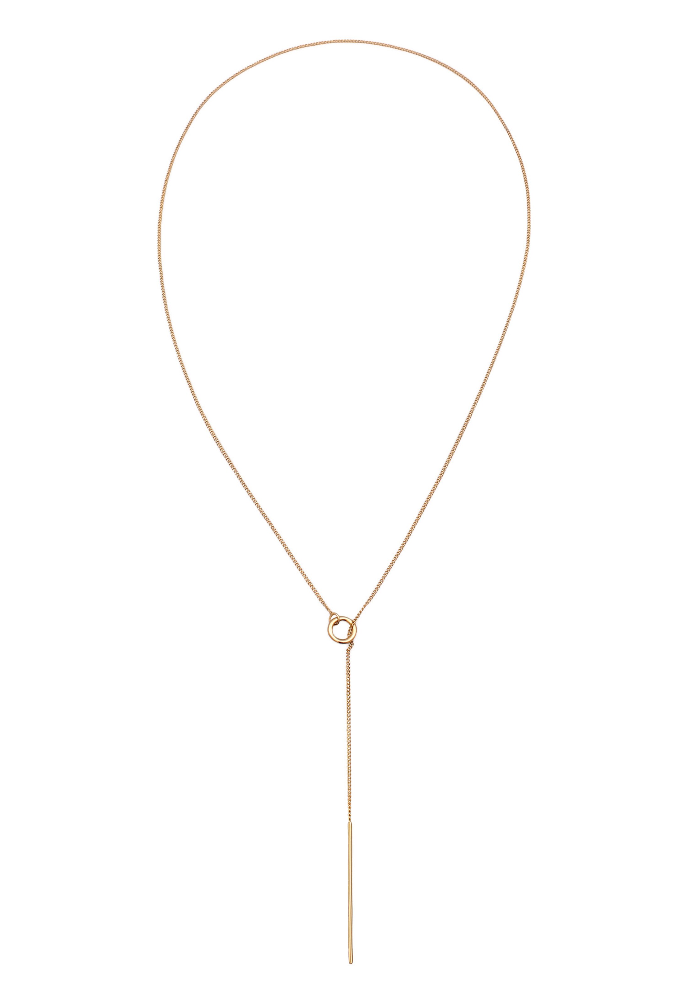 ELLI PREMIUM Halskette in Gold: Vorderseite