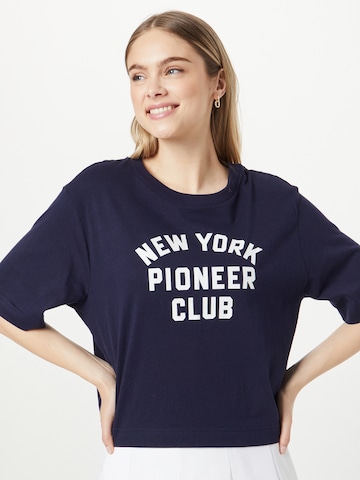GAP T-Shirt 'NYPC' in Blau: predná strana
