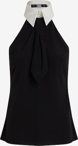 Karl Lagerfeld Toppi värissä musta: etupuoli