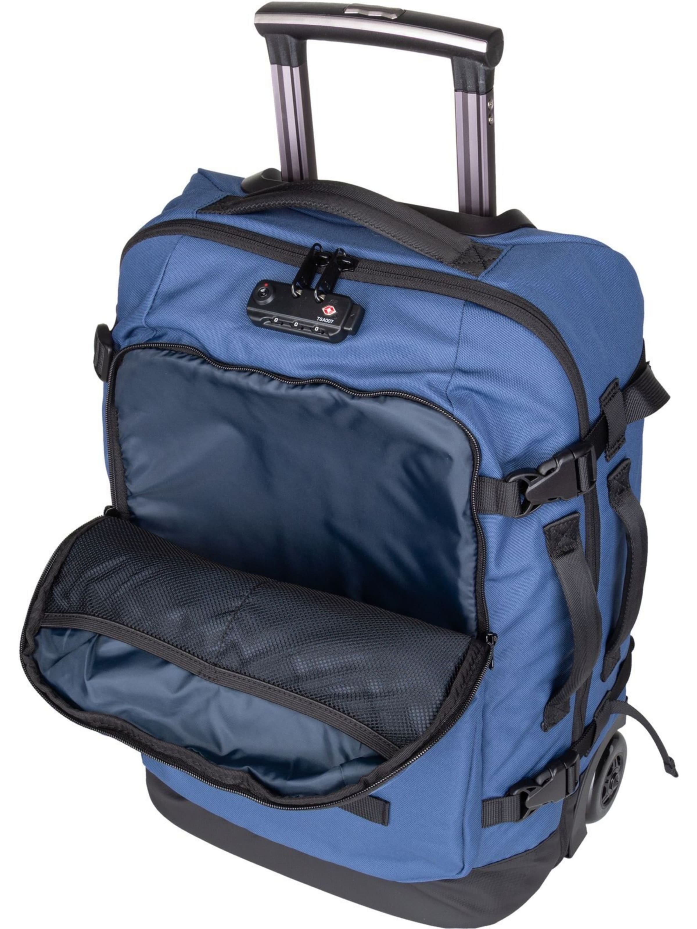 Cabaia Cart ' Soft Suitcase Small ' in Blue